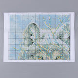 Max Stamped Cross Stitch Kits Embroidery Package - Snow Wolf 14CT 21x30cm