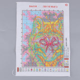 Max Stamped Cross Stitch Kits Embroidery Package - Snow Wolf 14CT 21x30cm