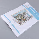 Max Stamped Cross Stitch Kits Embroidery Package - Snow Wolf 14CT 21x30cm