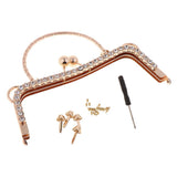 Max Purse Making Kits with Purse Frame & Metal Chain for Beginners Adults TD016