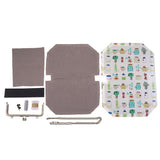 Max Embroidery Starter Kit Purse Making Material Package for Women Presents A4