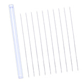 Max 20 Pieces Beading Needle with Needle Tube for DIY Crafts Jewelry Making