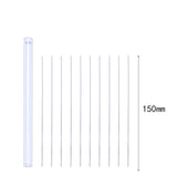 Max 20 Pieces Beading Needle with Needle Tube for DIY Crafts Jewelry Making