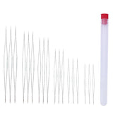 Maxbell 19 Pieces/Set Threading Needles for Beading with Big Eye Accessories