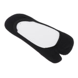 Maxbell Women No Show Socks Tabi Socks Non Slip Low Cut Cotton Boat Socks Black
