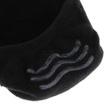 Maxbell Women No Show Socks Tabi Socks Non Slip Low Cut Cotton Boat Socks Black