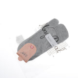 Maxbell Women No Show Socks Tabi Socks Non Slip Low Cut Cotton Boat Socks Gray