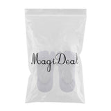 Maxbell Women No Show Socks Tabi Socks Non Slip Low Cut Cotton Boat Socks White