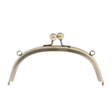 Max Antique Metal Arch Purse Frame Kiss Clasp Lock DIY Bag Clutch Frame 17cm