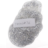 Max Maxb 6 Pieces DIY Skull Rhinestone Patch Appliques Iron on Bags Clothes Sewing