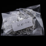 Max Maxb 2 Pieces Rhinestones Appliques  Sew On Tassel Patch DIY Clothing Decoration