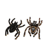Max Maxb 2 Pieces Spider Rhinestone Patch Sew on/Iron on Applique DIY Sewing Supplies