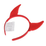 Red Devil's Horn Headdress for Cosplay Accessories Halloween Party Favors