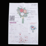 Max Full Range of Embroidery Starter Kit Bouquet Cross Stitch Crafts Style 1 - Aladdin Shoppers
