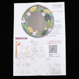 Max Maxb Full Range of Embroidery Starter Kit with 20cm Embroidery Hoop Style B