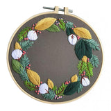 Max Maxb Full Range of Embroidery Starter Kit with 20cm Embroidery Hoop Style B