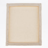 Max Cotton Monk's Aida Cloth with Wood Frame for Embroidery/Rug Hooking 25x30cm