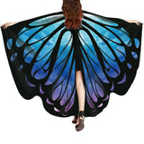 Max Butterfly Wings Shawls Scarves Beach Wrap Christmas Party Cosplay Props 3