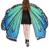 Max Butterfly Wings Shawls Scarves Beach Wrap Christmas Party Cosplay Props 4