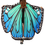 Max Butterfly Wings Shawls Scarves Beach Wrap Christmas Party Cosplay Props 4
