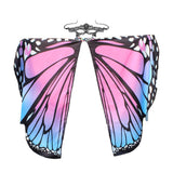 Max Butterfly Wings Shawl Scarves with Eyemask Party Cosplay Props for Kids