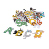 Max 26pcs Sewing Embroidery Patch Iron On Alphabet Motif Applique Animal