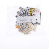 Max 26pcs Sewing Embroidery Patch Iron On Alphabet Motif Applique Animal