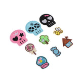 Max Maxb 9 Pcs Cartoon Design Embroidery Patch Applique Iron on Patch Cloth Sticker