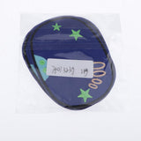 Max Maxb 6pcs Oval Cloth Fabric Patches Applique for Sewing Crafts Blue