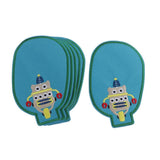 Max 6pcs Cloth Fabric Patches Applique for Sewing Crafts Decor 5.0 x 3.2inch