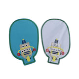 Max 6pcs Cloth Fabric Patches Applique for Sewing Crafts Decor 5.0 x 3.2inch