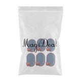 Max 6pcs Cloth Fabric Patches Applique for Sewing Crafts Decor 4.4 x 3.1inch