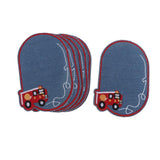 Max 6pcs Cloth Fabric Patches Applique for Sewing Crafts Decor 4.4 x 3.1inch