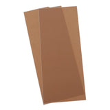 Max 2pcs Self Adhesive Sticker Waterproof Cloth Patches DIY Applique Light Tan