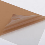 Max 2pcs Self Adhesive Sticker Waterproof Cloth Patches DIY Applique Light Tan