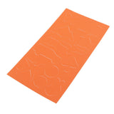 Maxbell Cartoon Self-adhesive Repair Patch Applique for Clothing Sofa Orange