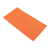 Maxbell Cartoon Self-adhesive Repair Patch Applique for Clothing Sofa Orange