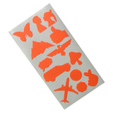 Maxbell Cartoon Self-adhesive Repair Patch Applique for Clothing Sofa Orange