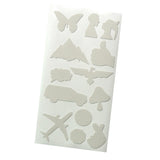 Maxbell Waterproof Self-adhesive Repair Patch Applique for Jacket Bags Beige