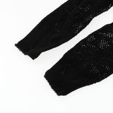 Max Women Sexy Hollow Fishnet Stockings Net Mesh Pantyhose Tights Socks Black