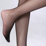 Max Women Sexy Hollow Fishnet Stockings Net Mesh Pantyhose Tights Socks Black
