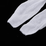 Max Women Sexy Hollow Fishnet Stockings Net Mesh Pantyhose Tights Socks White