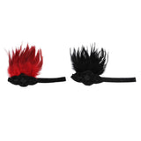 Maxbell Vintage Style 1920s Flapper Headband Rhinestone Headwear Wedding Party