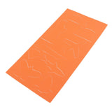 Maxbell Self-adhesive PU Leather Patch Applique for Clothing Coat Sofa Orange