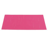 Maxbell Self-adhesive PU Leather Patch Applique for Clothing Coat Sofa Rose Red