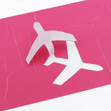 Maxbell Self-adhesive PU Leather Patch Applique for Clothing Coat Sofa Rose Red