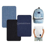 Max 6x Iron on Denim Patches Clothing Patch Backpack Applique Sewing Accessories