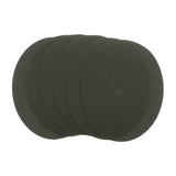 Max 6pcs Oval Shape Iron-on Patch Suede Elbow Applique Cloth Badge Gray