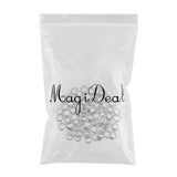 Max Maxb 50 Sets Metal Eyelet with Washer Leather Craft Repair Clothing Accessories