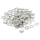 Max Maxb 50 Sets Metal Eyelet with Washer Leather Craft Repair Clothing Accessories